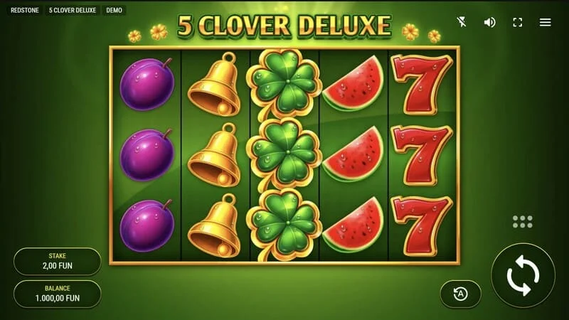 5 Clover Deluxe - ekran gry